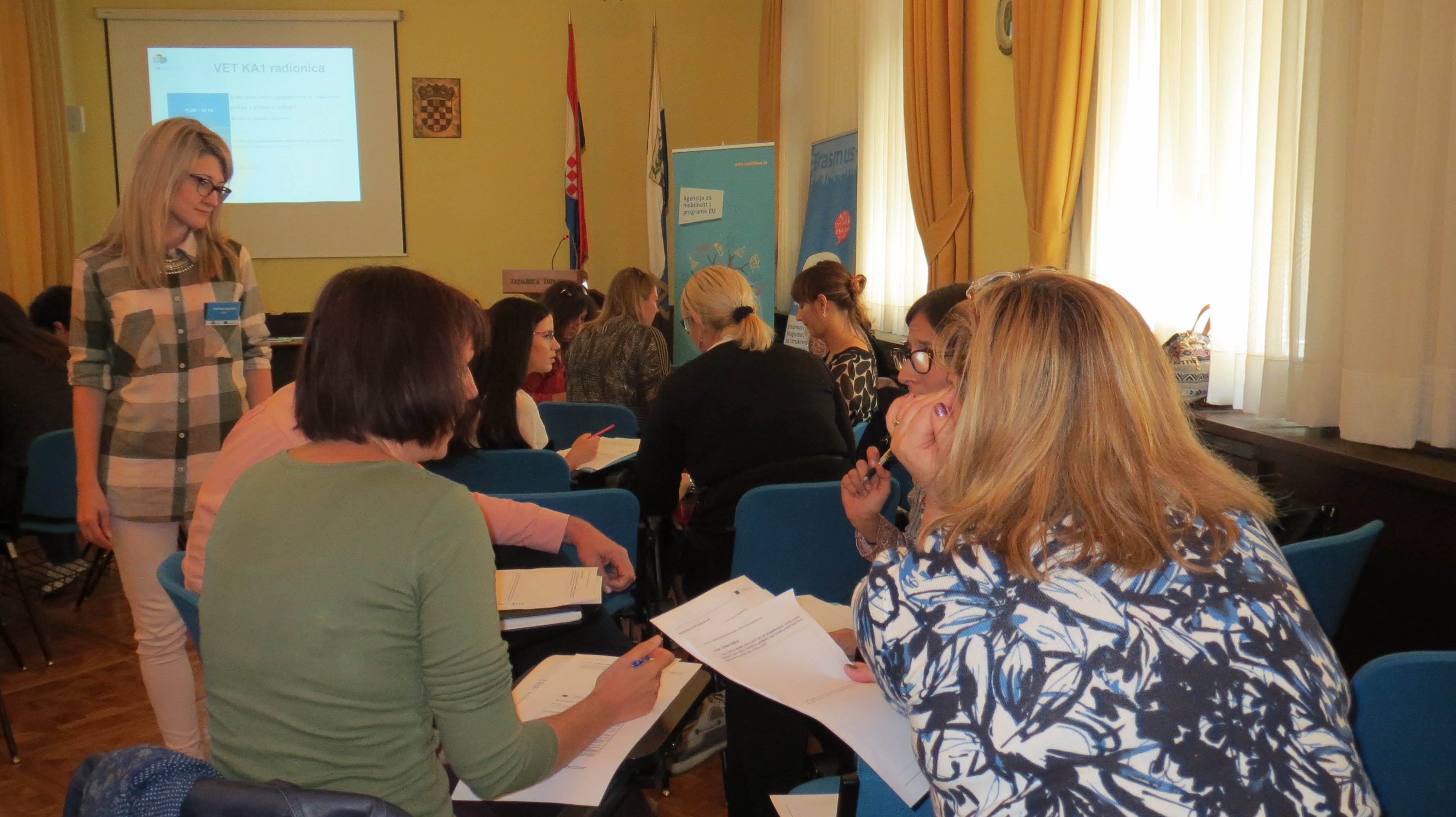 Održane radionice pisanja projektnih prijedloga za strukovno obrazovanje i osposobljavanje u programu Erasmus+ u Zadru - Slika 1