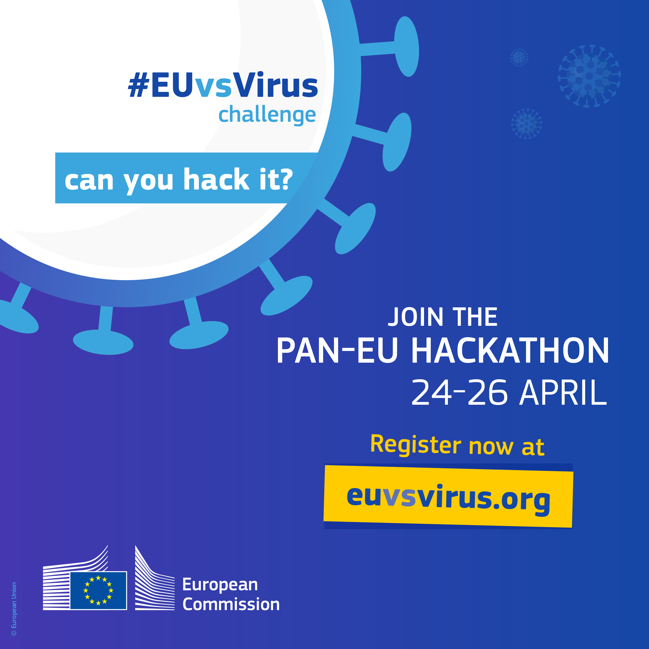 Paneuropski Hackathon #EUvsVirus – zajedno protiv koronavirusa! - Slika 1