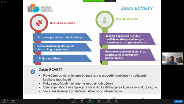 Online radionica o ECVET-u