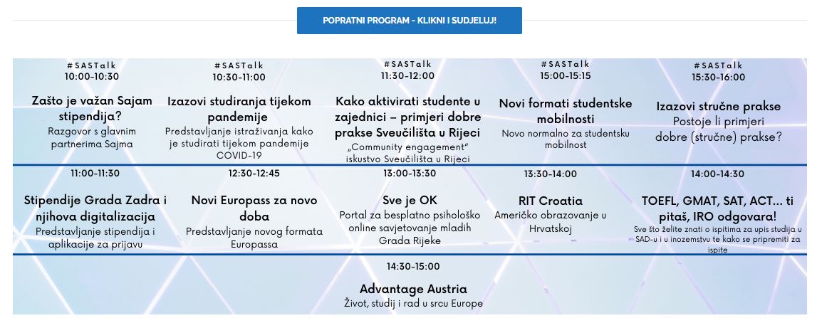 Sajam stipendija i visokog obrazovanja prvi put u online izdanju - Slika 2