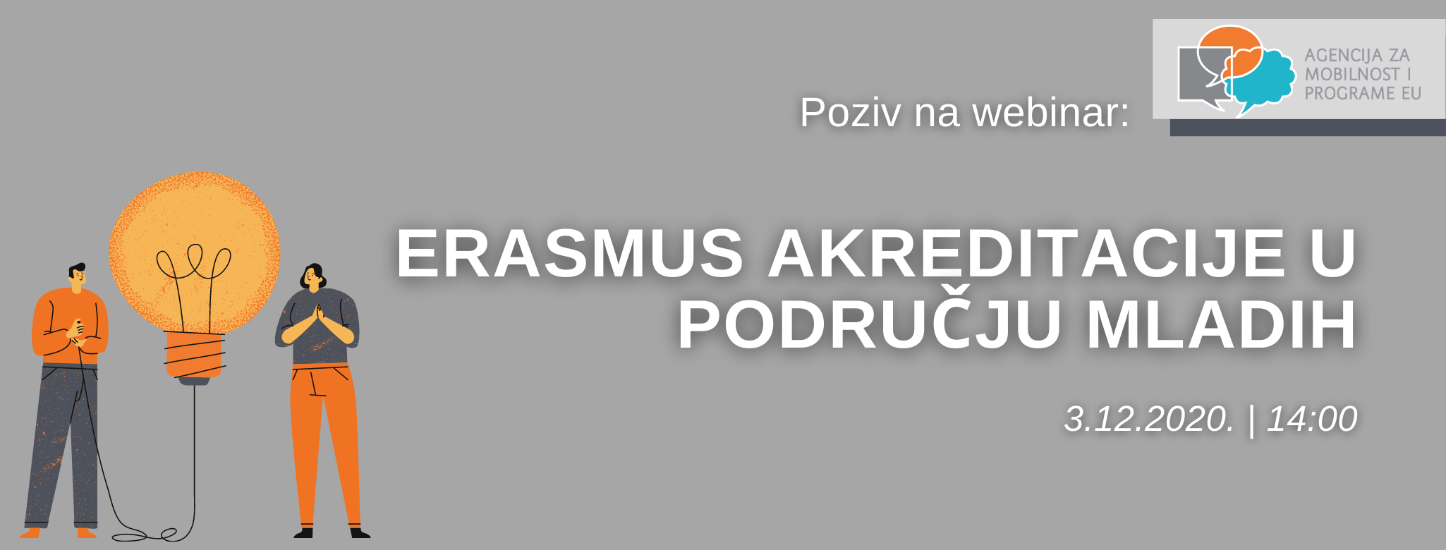 Webinar na temu Erasmus akreditacija u području mladih - Slika 1