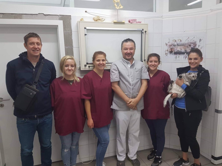 Fotografija sa stručne prakse iz veterinarske ambulante u Njemačkoj