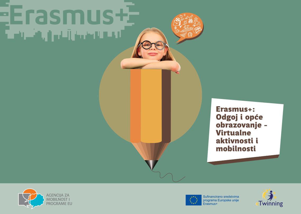 Erasmus+: Odgoj i opće obrazovanje - Virtualne aktivnosti i mobilnosti - islutracija