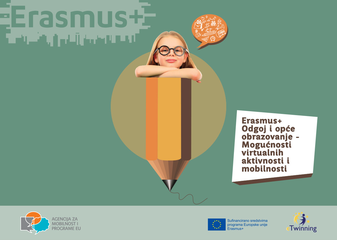 Erasmus+: Odgoj i opće obrazovanje - Virtualne aktivnosti i mobilnosti - ilustracija