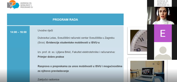 Održana radionica Korištenje ISVU-u u evidenciji studentske mobilnosti - Slika 1